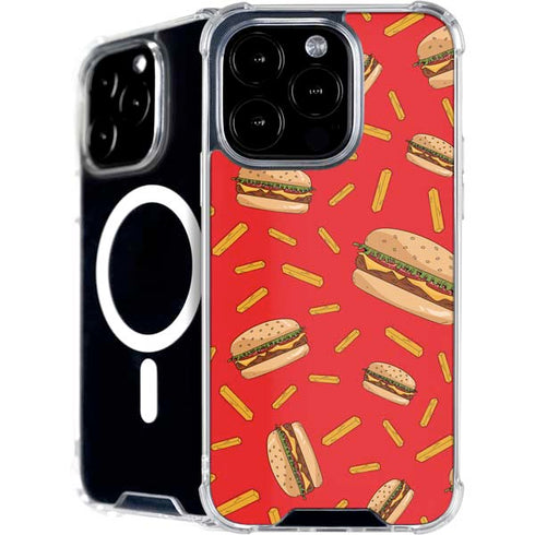 Burgers and Fries iPhone 16 Pro MagSafe Case